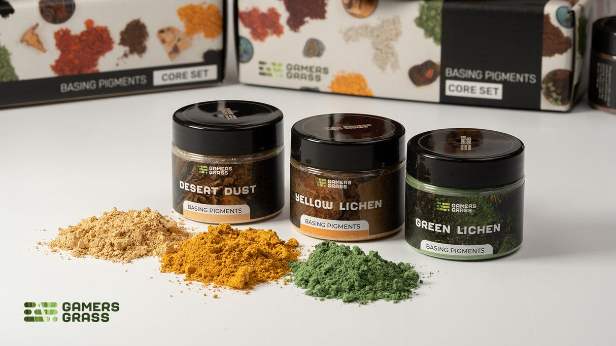 Gamers Grass - Basing Pigments Core Set