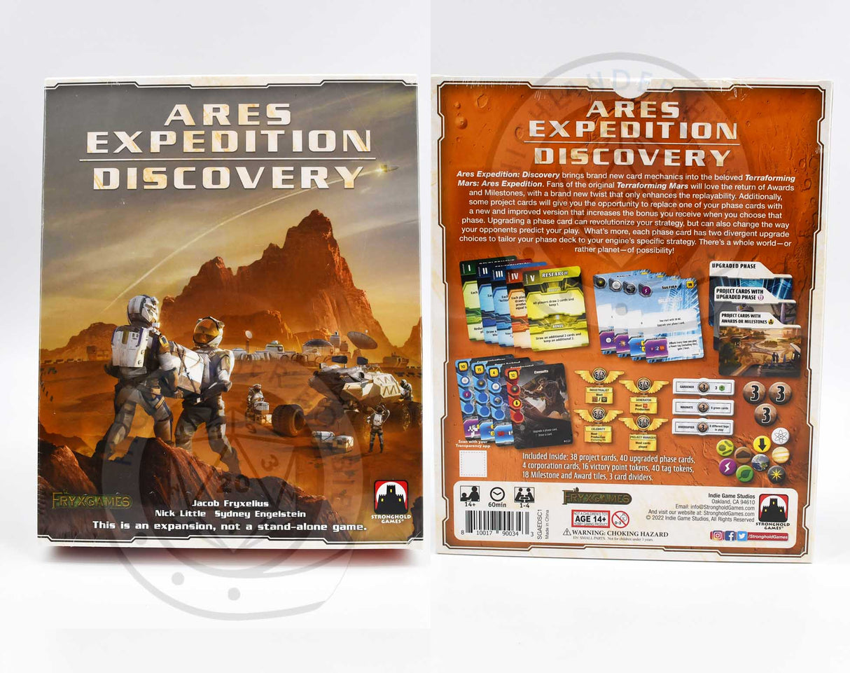 Discovery Expansion [Ares Expedition Terraforming Mars] Stronghold Games