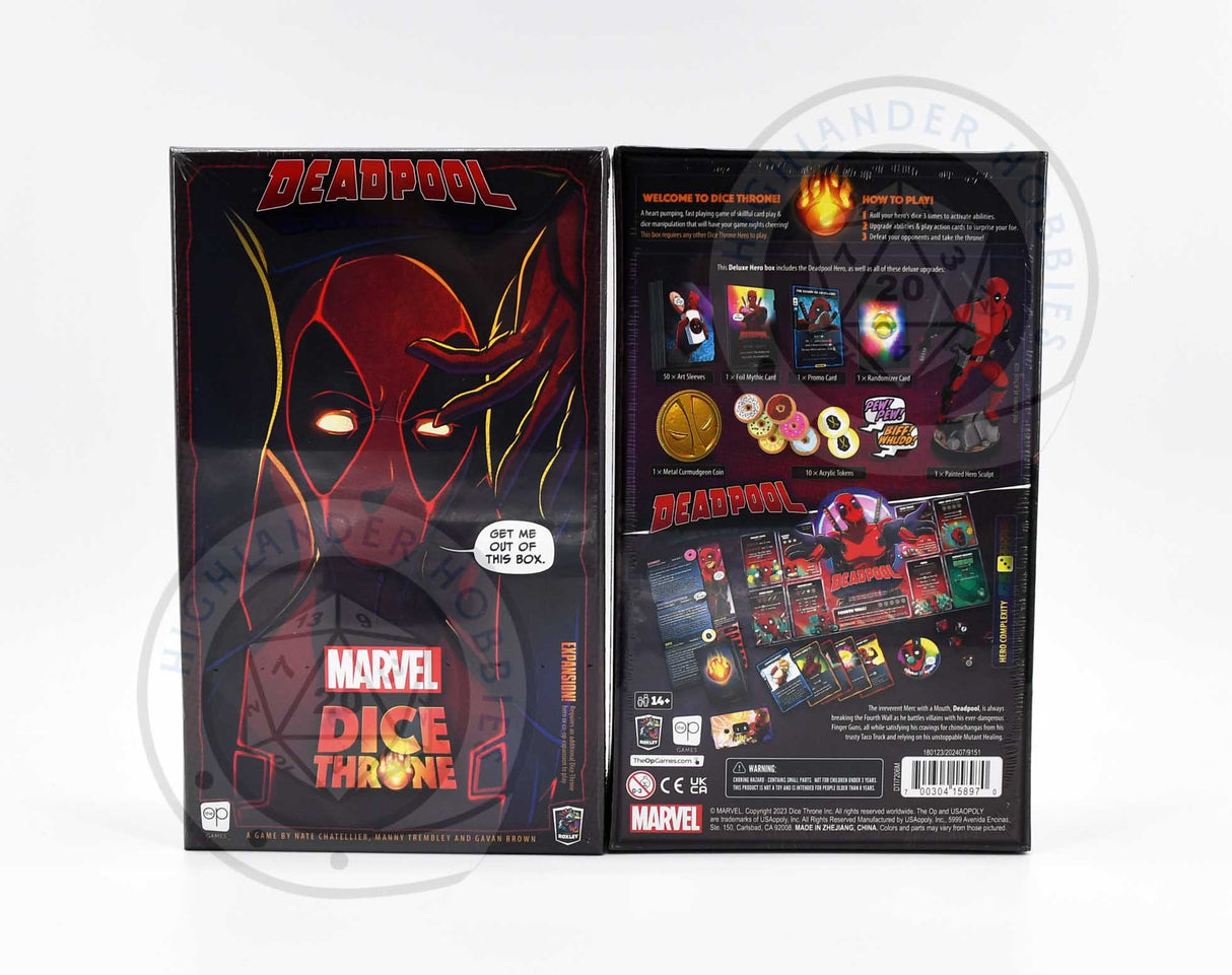 Deadpool Deluxe Expansion [Marvel Dice Throne] OP Games